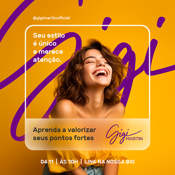 A experiência que conecta: Branding para Gigi Martin