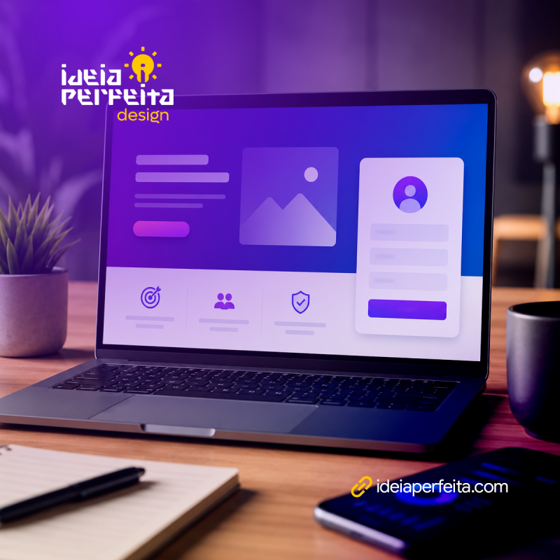 Landing page para geração de leads que convertem