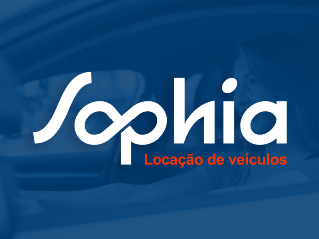 Desenhamos a nova marca da Sophia Locação de veículos